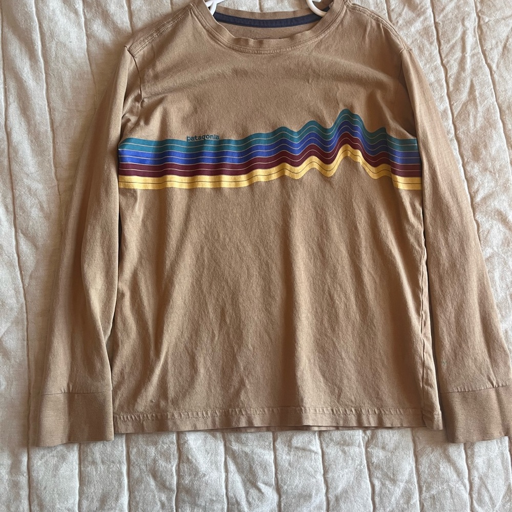 Patagonia Organic Cotton Tan Shirt